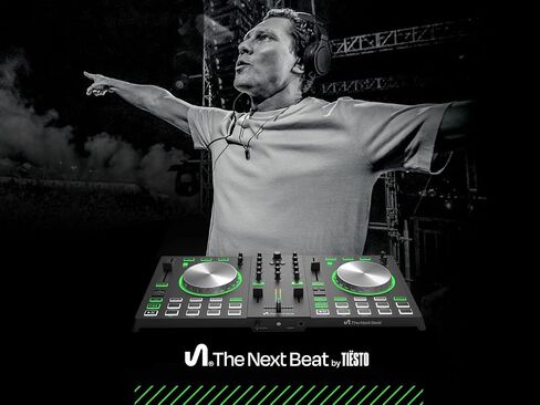 The Next Beat من Tiësto، مجموعات DJ للمبتدئين، وحدة تحكم DJ، خلاط DJ، متعدد الألوان، 22400 in Saudi Arabia