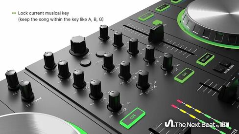 The Next Beat من Tiësto، مجموعات DJ للمبتدئين، وحدة تحكم DJ، خلاط DJ، متعدد الألوان، 22400 in Saudi Arabia