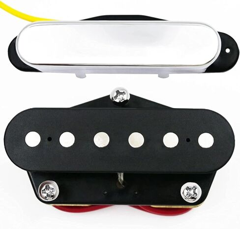Vintage Single Coil Pickups Set Neck&Bridge Pickup 50mm/55mm Compatible for Fender Telecaster Style 6 String Electric Guitar in Kuwait