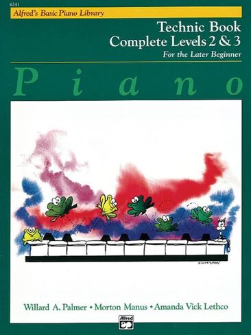 Alfred's Basic Piano Library Technic Complete, Bk 2 & 3: For the Later Beginner (Alfred's Basic Piano Library, Bk 2 & 3) in Saudi Arabia