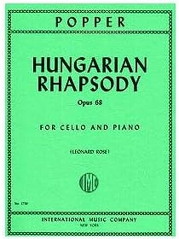 Hungarian Rhapsody, op. 68, cello (Rose); David Popper (Int) in Saudi Arabia