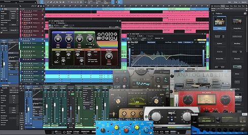 PreSonus AudioBox iTwo 2x2 Audio Recording Interface for USB/iPad and iOS Devices Studio Bundle with Studio One Artist Software Pack M7 & HD7 Headphones and Mic Stand in Saudi Arabia