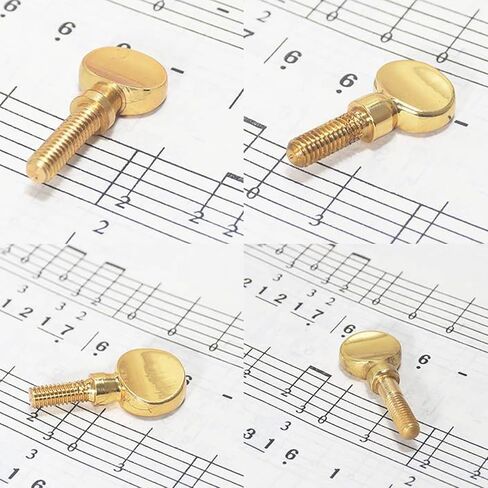 KAIY 4 قطع ذهبية ساكس الرقبة المسمار تشديد إرفاق المسمار للسوبرانو ألتو تينور الساكسفون أجزاء الرقبة النحاس الساكسفون الرقبة مسامير أداة ملحق الساكسفون استبدال أجزاء in Kuwait