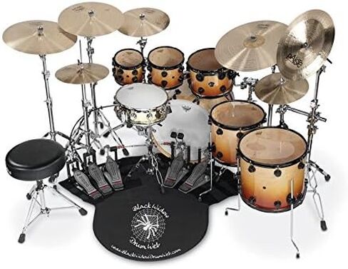 Black Widow Drum Web Anchoring Drum Mat, The Ultimate Drum Mat in Saudi Arabia