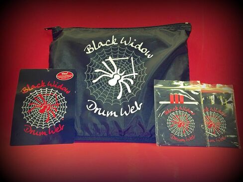 Black Widow Drum Web Anchoring Drum Mat, The Ultimate Drum Mat in Saudi Arabia