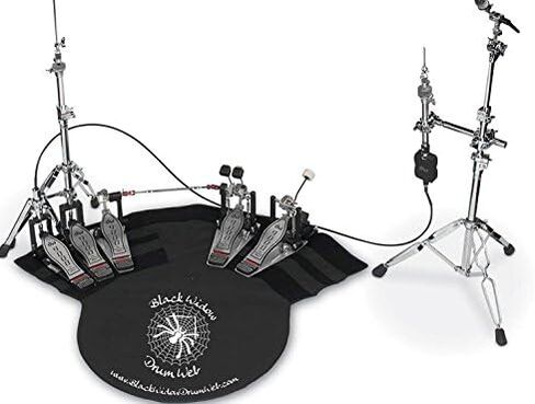 Black Widow Drum Web Anchoring Drum Mat, The Ultimate Drum Mat in Saudi Arabia