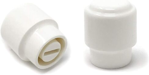 Vintage Forge White Barrel Switch Tips for Fender Telecaster Electric Guitar (2-Pack) TST10-WHT in Saudi Arabia