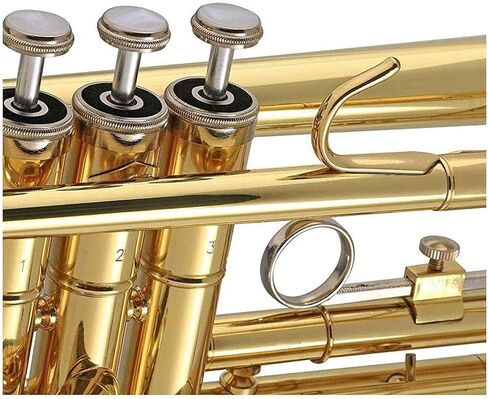 حلقة إصبع منزلق بصمام البوق من Liyafy مع قاعدة نحاسية لاستبدال ملحقات البوق in Kuwait