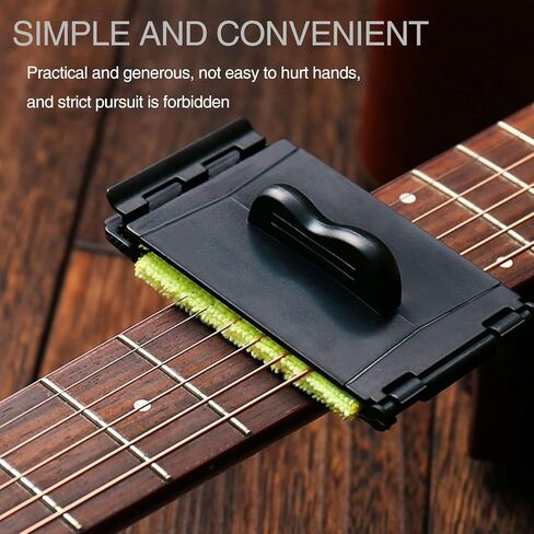 2 Pack Guitar String Cleaner, Used for Cleaning String and Fretboard, Guitar Fretboard Cleaning Maintenance Care Kit for Guitar/Bass/Mandolin/Ukulele in Kuwait