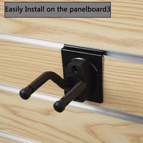 خطاف جيتار على الحائط، شماعات قاعدة للتعليق على الجيتار، ملحقات جيتار باس تعرض بشكل مثالي الآلات الموسيقية لمتجر بيع بالتجزئة الموسيقي، وغرفة النوم، وغرفة اللعب، والبار، ومساحة التدريب، عبوة من قطعتين in Kuwait