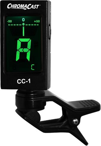 ChromaCast CC-1 Clip-on Tuner for Guitar, Bass, Violin, Ukulele in Saudi Arabia