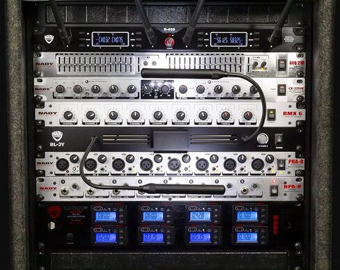 NADY RL-2Y مصابيح حامل LED مزدوجة مع باهتة in Kuwait