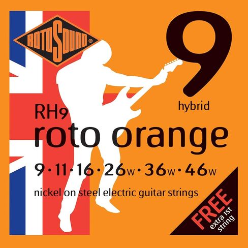 Rotosound Roto Yellows R10 Electric Guitar Strings (10-46) in Saudi Arabia