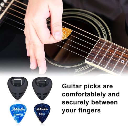 جيتار 42 قطعة من موريز مع سمك 0.46 0.58 0.71 0.81 0.96 1.20 1.50 مم للأكوأكوأكوستيك والكلاسيكي والكهرباء والغيتار مع 2 حاملي ريش in Kuwait