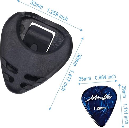 جيتار 42 قطعة من موريز مع سمك 0.46 0.58 0.71 0.81 0.96 1.20 1.50 مم للأكوأكوأكوستيك والكلاسيكي والكهرباء والغيتار مع 2 حاملي ريش in Kuwait