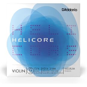 D'Addario Helicore Violin Single G String, 1/2 Scale, Medium Tension in Saudi Arabia