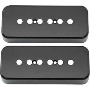 أغطية التقاط الجيتار البلاستيكية P-90 من Musiclily Pro متوافقة مع USA Les Paul، كريمي (مجموعة من 2)