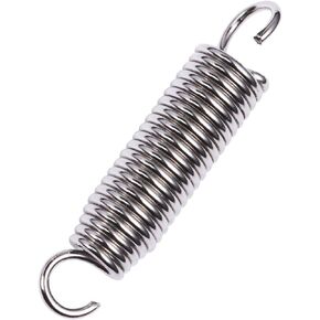 2pcs Stainless Steel Drum Foot Pedal Spring for Percussion Instrument Parts drum key tool,drum accessories,drum tuner,drum pedal(Silver) in Kuwait