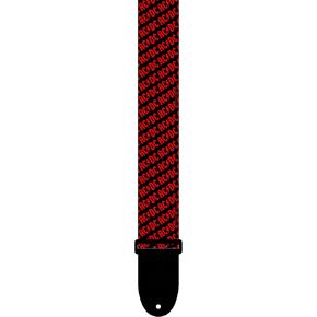 Perri's Leathers Ltd.- Guitar Strap- Polyester- Official Licensing- ACDC- Adjustable- For Electric/Bass/Acoustic Guitars (ACDC Bolt) in Kuwait