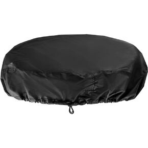 QWORK Drum Cover for 55 Gallon Industrial Barrel, Straight Side Barrel Bag Cover