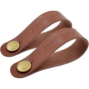 CLOUDMUSIC Ukulele Strap Guitar Strap Button Headstock Adapter 2pcs For Soprano Concert Tenor Baritone Ukulele Acoustic Guitar (brown) in Kuwait