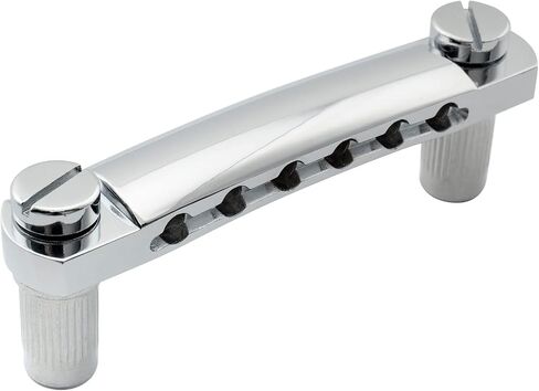 Musiclily ABR-1 Style Tune-o-matic Stop Tailpiece for Les Paul Style Guitar Replacement, Black in Saudi Arabia