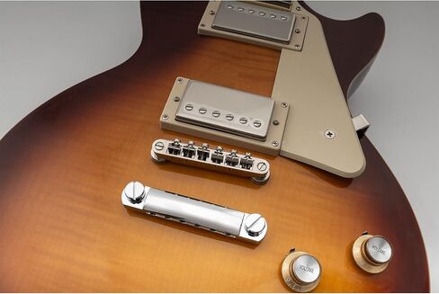 Musiclily ABR-1 Style Tune-o-matic Stop Tailpiece for Les Paul Style Guitar Replacement, Black in Saudi Arabia