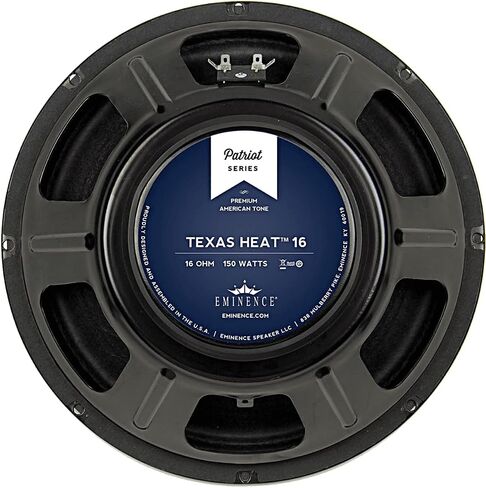 Eminence Patriot Texas Heat 12" Guitar Speaker, 150 Watts at 8 Ohms,Black in Saudi Arabia