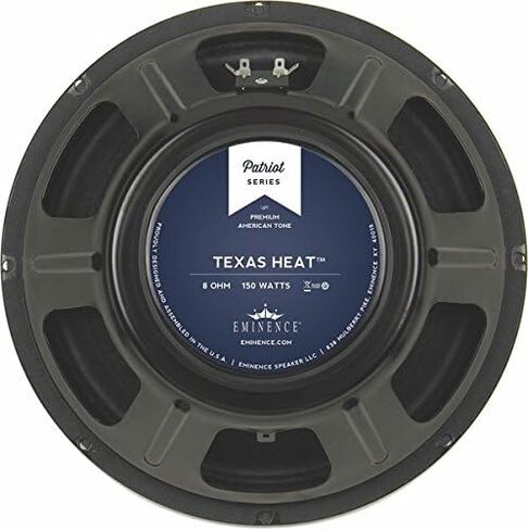 Eminence Patriot Texas Heat 12" Guitar Speaker, 150 Watts at 8 Ohms,Black in Saudi Arabia
