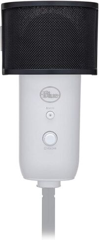 بلو مايكروفونز ميكروفون USB من يتي اكس (رمادي داكن) حزمة مع ذراع نوكس جير بوم وفلتر بوب وحامل للصدمات (4 عناصر) in Kuwait