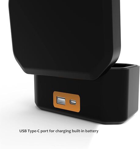 حافظة شاحن لاسلكي لنظام الميكروفون Rode Wireless GO وWireless GO II مع 3 فتحات شحن مع كابل USB in Kuwait