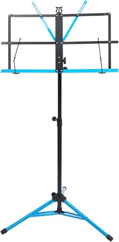 Audio 2000s 60" Height Portable Sheet Music Stand Dual Color Black/Blue AST444B-BBL in Saudi Arabia