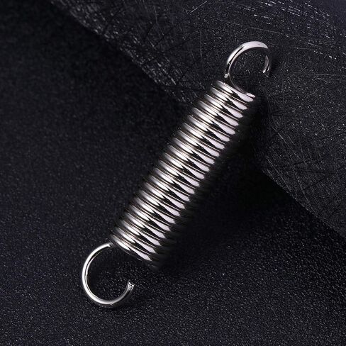 2pcs Stainless Steel Drum Foot Pedal Spring for Percussion Instrument Parts drum key tool,drum accessories,drum tuner,drum pedal(Silver) in Saudi Arabia