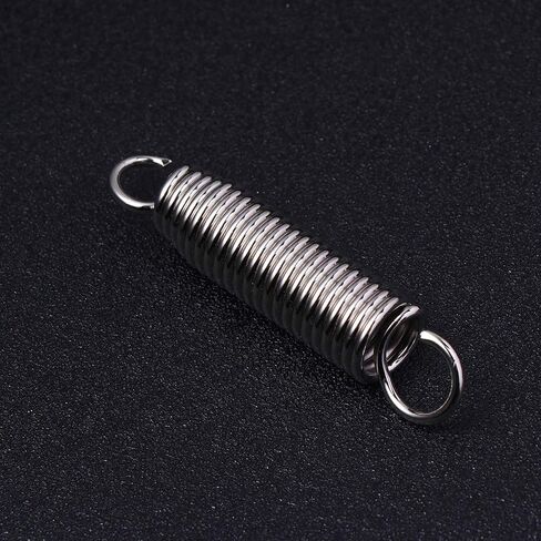 2pcs Stainless Steel Drum Foot Pedal Spring for Percussion Instrument Parts drum key tool,drum accessories,drum tuner,drum pedal(Silver) in Saudi Arabia