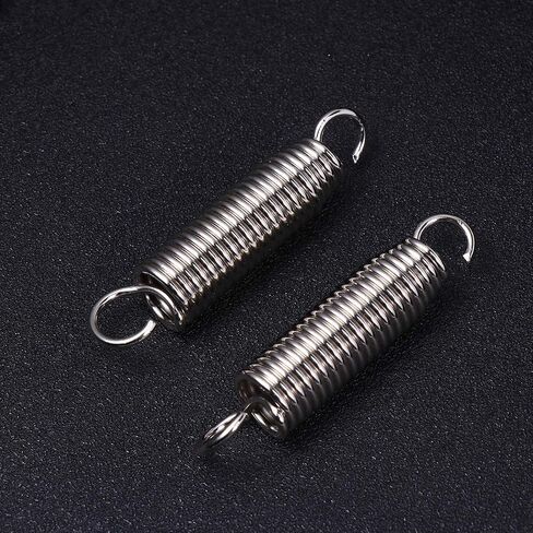 2pcs Stainless Steel Drum Foot Pedal Spring for Percussion Instrument Parts drum key tool,drum accessories,drum tuner,drum pedal(Silver) in Saudi Arabia