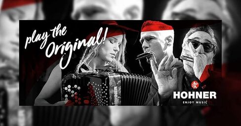 Hohner Harmonica Special 20 Key A Progressive Series 560PBXA 10 Holes، حزمة مع جراب صلب، قلادة هارمونيكا الصغيرة جوليت التلميع in Kuwait