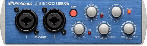 Presonus AudioBox 96 USB 2.0 Audio Interface Studio Bundle with Studio One Artist Software Pack (Interface Color May Vary in Blue or Black) in Saudi Arabia