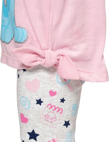 أدلة الأزرق وأنت! طقم تي شيرت معقود بأكمام طويلة وبنطلون ضيق in Kuwait