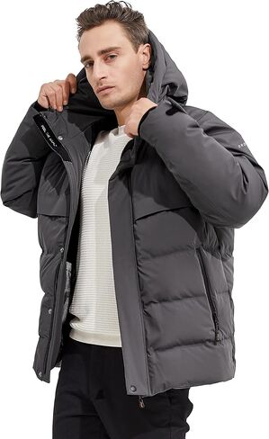 Orolay Men's Down Jacket with Adjustable Hood in Kuwait