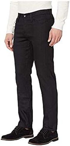 ضيق رجالي بدون علامة تجارية* 11 أوقية أسود صلب مطاط Selvedge نحيف في 11 أوقية أسود صلب مطاط Selvedge in Kuwait