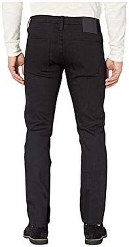 ضيق رجالي بدون علامة تجارية* 11 أوقية أسود صلب مطاط Selvedge نحيف في 11 أوقية أسود صلب مطاط Selvedge in Kuwait