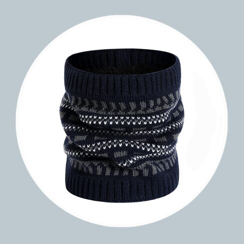 JTJFIT قبعة صغيرة متماسكة للشتاء وشاح وقفازات شاشة تعمل باللمس مجموعة لتدفئة الرقبة مع بطانة من الصوف المحبوك للرجال والنساء in Kuwait