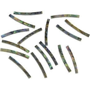 KAISH Guitar Rosette New Zealand Abalone Shell Curved Strips Guitar Sound Hole Inlay 110mmx2mmx1.5mm