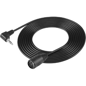 SinLoon 5-Pin DIN Female Cable, 5 Pin Din to 90 Degree 3.5mm(1/8in) TRS Male Jack Stereo Audio Cable for B & O System Playing Musical Instrument Signal Output 1.6FT (0.5m 5-PIN F) in Saudi Arabia