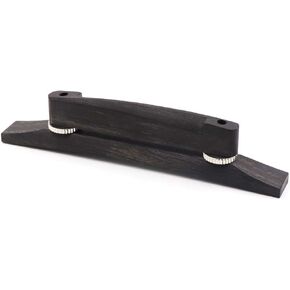 DISENS خشب الأبنوس غيتار جسور 6 سلسلة قابلة للتعديل جاز Archtop غيتار جسر اصلاح قطع غيار in Kuwait