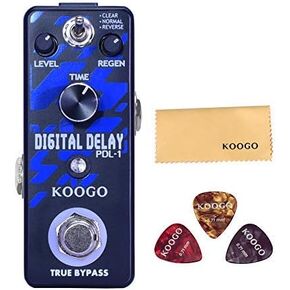 دواسة تأخير إيكو من كوجو مع 3 أوضاع لناقل حركة الجيتار العادي الشفاف من كوجو in Kuwait