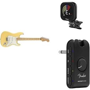 جيتار كهربائي Fender Player Stratocaster SSS، مع ضمان لمدة عامين، أسود، لوحة أصابع Pau Ferro in Kuwait