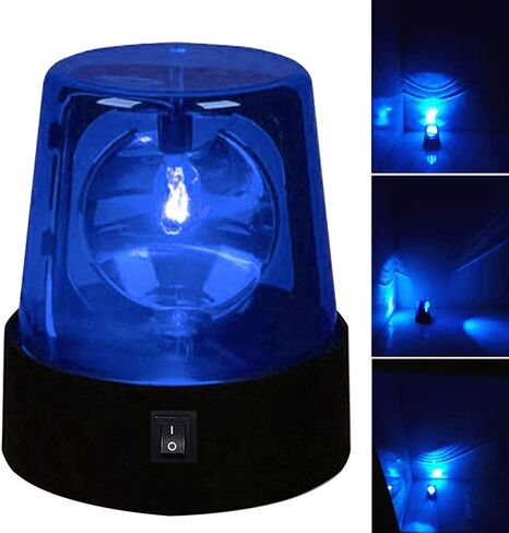 ضوء ستروب LED، أضواء ديسكو، مصباح دوار للحفلات DJ وامض أضواء المسرح، 360 درجة الشرطة سيارة صفارة الإنذار ضوء ستروب، لحفلات المنزل وحفلات أعياد الميلاد ونادي عرض الزفاف in Kuwait
