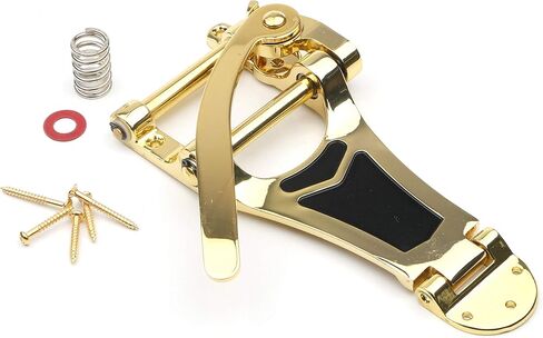 Electric Guitar Vibrato Tremolo Bridge Tailpiece Big Rocking Rod Pulling String Board for LP, ETC Chrome in Kuwait