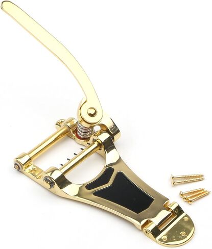 Electric Guitar Vibrato Tremolo Bridge Tailpiece Big Rocking Rod Pulling String Board for LP, ETC Chrome in Kuwait